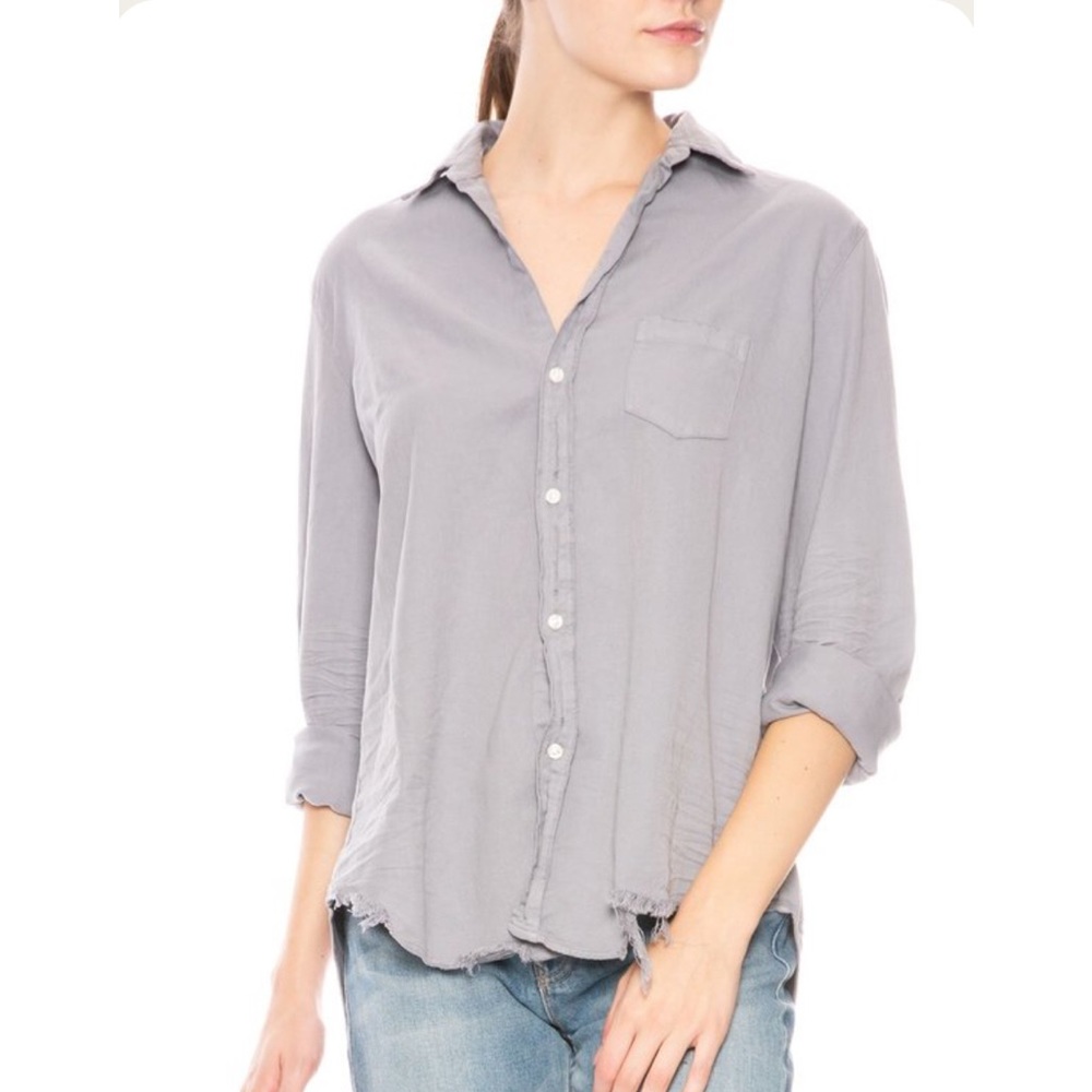 Frank & Eileen Distressed Famous Denim - Eileen size Large